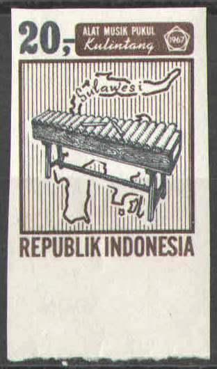 Indonesie Zonnebloem nr 577A postfris 1967, Postzegels en Munten, Postzegels | Azië, Postfris, Zuidoost-Azië, Ophalen of Verzenden