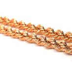 Gouden rope ketting 14kt, Sieraden, Tassen en Uiterlijk, Kettingen, Www.bredajuwelier.nl, Nieuw, Ophalen of Verzenden, Www.bredajuwelier.nl