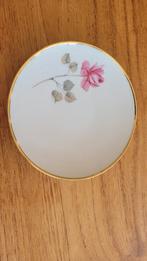 Vintage Bonbon Schaal met Roos, Ophalen