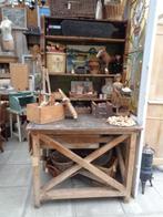 Oude werktafel/ateliertafel, Antiek en Kunst, Ophalen