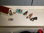 Schleich honden met hondenhok, Verzamelen, Speelgoed, Ophalen of Verzenden, Zo goed als nieuw