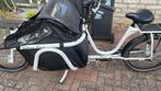 Johnny Loco Cargo Coupe Deluxe Bakfiets, Ophalen, Gebruikt, Huif, 2 kinderen