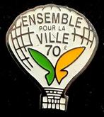 Ensemble pour la Ville 70 ballon pin, Verzamelen, Verzenden, Nieuw, Transport, Speldje of Pin