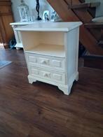 Kastje roomwit brocante, Huis en Inrichting, Kasten | Dressoirs, Ophalen, Gebruikt, Brocante,  landelijk, 50 tot 100 cm