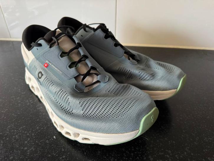 On Running Cloudstratus maat 47, Kleding | Heren, Schoenen, Gedragen, Zwart, Ophalen of Verzenden