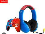 Nintendo Switch Mario Controller + Headset, Avontuur en Actie, 1 speler, Eén computer, Ophalen of Verzenden