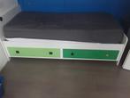 1 persoon bed, Kinderen en Baby's, Kinderkamer | Bedden, Ophalen, 85 tot 100 cm, Gebruikt, Lattenbodem