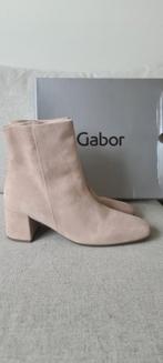 Nieuwe beige laarsjes 42 Gabor Maat 8 suède rits, Beige, Lage of Enkellaarzen, Gabor, Nieuw