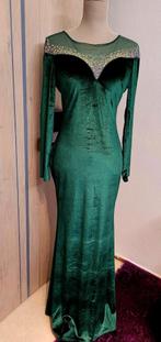 Prachtige groene galajurk, Kleding | Dames, Gelegenheidskleding, Galajurk, Maat 46/48 (XL) of groter, Nieuw, Italy