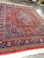 Perzisch tapijt handgeknoopt Oosters vloerkleed wol vintage, 200 cm of meer, 150 tot 200 cm, Rood, Rechthoekig