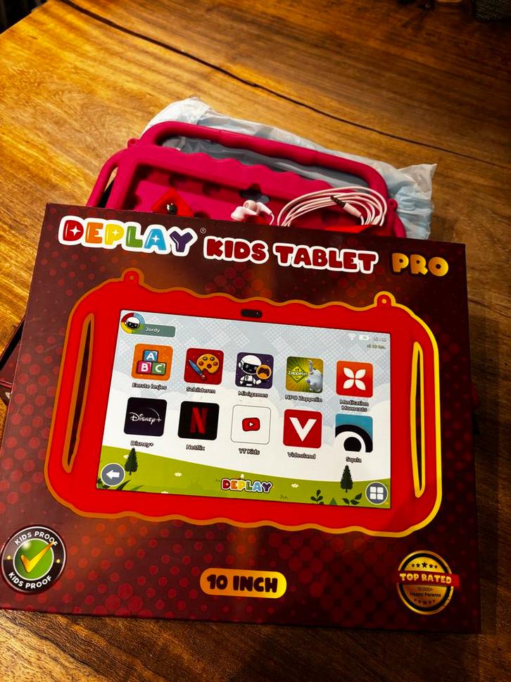 Deplay 10 inch Kinder Tablet, Computers en Software, Android Tablets, Nieuw, Wi-Fi, 10 inch, 32 GB, Ophalen of Verzenden