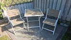 Bistroset, polywood, Ophalen, Gebruikt, Aluminium, 2 zitplaatsen