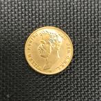 Gouden vijfje 5 Gulden Willem 1827 B verguld naslag, Verzenden, 5 gulden, Goud, Koning Willem I