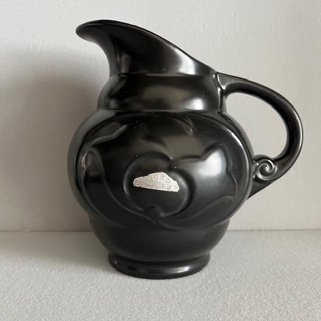 Zwarte glanzende keramieken kan van Mosa Maastricht, Antiek en Kunst, Ophalen of Verzenden