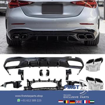 W206 S206 C63 AMG DIFFUSER + 63 UITLAAT SIERSTUKKEN C63S voo beschikbaar voor biedingen