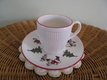 Wedgwood * kop + schotel * Windsor Christmas *  beschikbaar voor biedingen