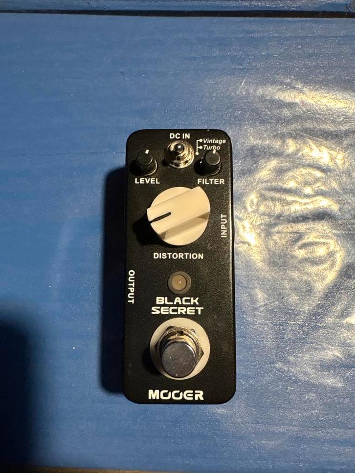 Mooer Black Secret Distortion Pedaal, Muziek en Instrumenten, Effecten, Gebruikt, Distortion, Overdrive of Fuzz, Ophalen of Verzenden