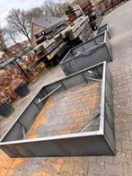 Cortenstaal plantenbakken ieder gewenste maat en vorm, Ophalen, Zo goed als nieuw, Metaal, Tuin