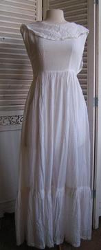 antieke victoriaanse jurk/trouwjurk maat 36 nr QQ 664, Verzenden