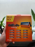 Gillette Fusion 5 pak 12 stuks, Ophalen of Verzenden, Nieuw, Gehele gezicht
