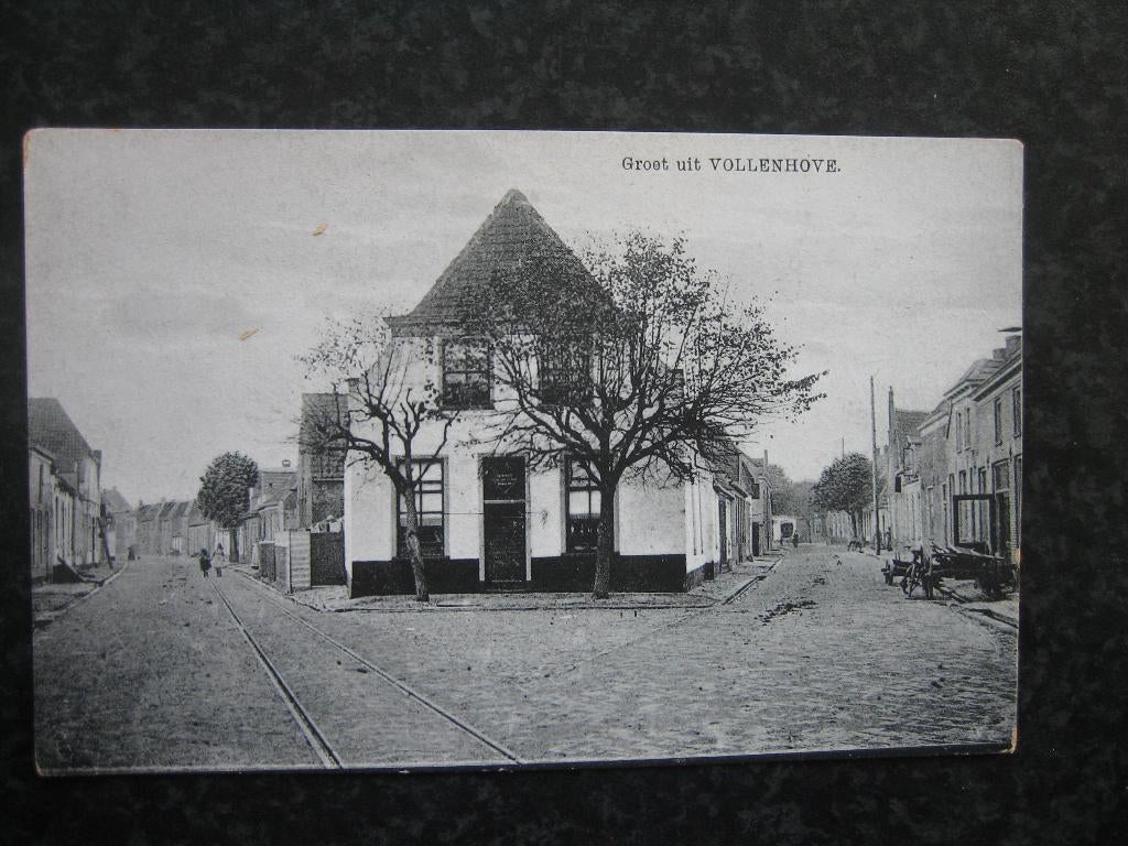 VOLLENHOVE  Poortplein met tramrails, Ophalen of Verzenden, 1920 tot 1940, Overijssel