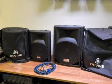 Devine Artis 12A / 10 actieve speaker set luidsprekers beschikbaar voor biedingen