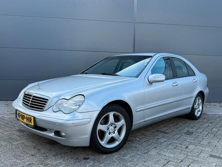 Mercedes-Benz C-Klasse 2.2 CDI C200 Sedan 2004 Grijs, Auto's, Mercedes-Benz, Particulier, C-Klasse, ABS, Airbags, Airconditioning