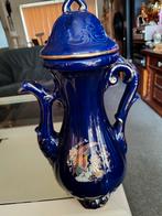 Te koop 50 cm hoge Chinese kan porselein met bladgoud, Antiek en Kunst, Antiek | Vazen, Ophalen