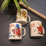3 Paddington mokken - Staffordshire/Douwe Egberts, Huis en Inrichting, Keuken | Servies, Gebruikt, Ophalen of Verzenden, Overige stijlen