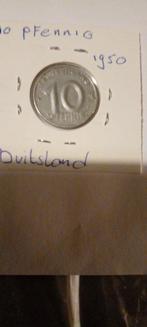 10 PFENNIG 1950 DUITSLAND, Ophalen of Verzenden, Duitsland