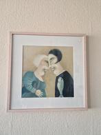 Robert Heijkoop zeefdruk 'Vis', Antiek en Kunst, Kunst | Litho's en Zeefdrukken, Ophalen