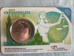 Coincard Vredespaleis Vijfje UNC, Ophalen of Verzenden, Koningin Beatrix, Euro's, Losse munt
