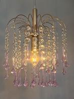 3 stuks murano roze teardrop kroonluchters hanglamorh, Ophalen of Verzenden, Baak, Baak, Baak