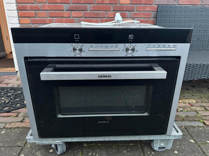 Siemens StudioLine combi oven / magnetron., Witgoed en Apparatuur, Ovens, Zo goed als nieuw, Inbouw, Oven met grill, Minder dan 45 cm