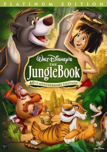 2-DVD Disney - Jungle Boek (The Jungle Book) Platinum Editio beschikbaar voor biedingen