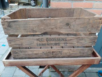 Houten Krat - Vintage Look beschikbaar voor biedingen