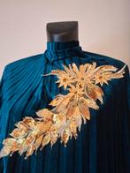 Brocante grote Goudkleurige Pailletten Applicatie €5, Ophalen of Verzenden