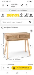 Sidetable java xenos gezocht, Ophalen, 100 tot 150 cm, Zo goed als nieuw, 25 tot 50 cm
