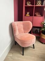 Ikea fauteuil gubbo oud roze velvet, Huis en Inrichting, Fauteuils, Ophalen, Overige materialen, Gebruikt, 75 tot 100 cm