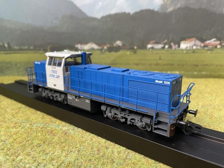 Märklin 37636 Diesellok Mak 1206 CFL 1502, Hobby en Vrije tijd, Modeltreinen | H0, Zo goed als nieuw, Locomotief, Wisselstroom