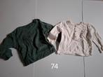 Setje shirtjes maat 74, Gebruikt, Jongetje of Meisje, Ophalen of Verzenden, Zara