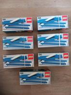 Lego 156 Straight Track met doos + boekje, Ophalen of Verzenden, Zo goed als nieuw, Complete set, Lego