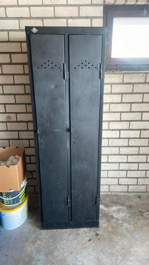 Industriële Locker Garderobekast vintage, Huis en Inrichting, Kasten | Lockerkasten, Gebruikt, Ophalen
