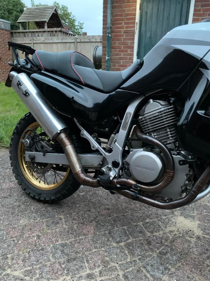 Honda Transalp 600 RVS Uitlaat - Uniek!, Motoren, Onderdelen | Honda, Ophalen