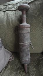 zeer oude antieke WORSTENMAKER, 51 cm / antiek keukengerei, Ophalen of Verzenden