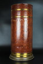 Antieke Engelse blikken Toleware bak gemerkt ca 1900 litho, Verzamelen, Blikken, Ophalen of Verzenden, Gebruikt, Overige