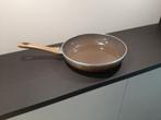 Keramische pan / koekenpan voor alle warmtebronnen, Gebruikt, Ophalen of Verzenden, Rvs, Keramische plaat