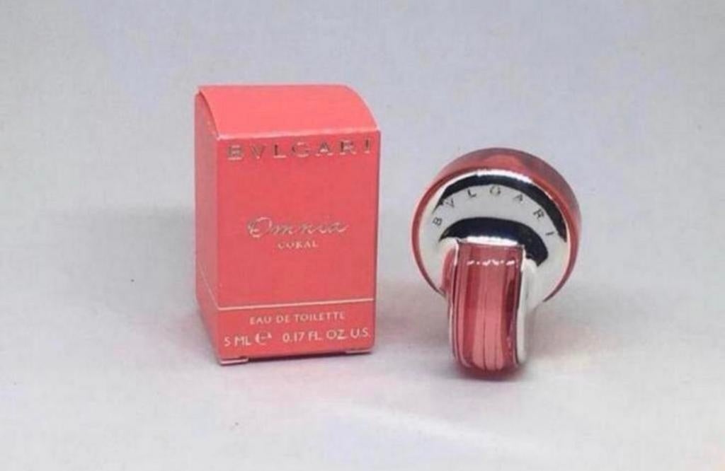 Parfum miniatuur Omnia Coral Bvlgari 5 ml eau de toilette, Verzamelen, Ophalen of Verzenden, Nieuw, Miniatuur, Gevuld