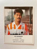 Spelerskaart Roy Hendriksen - RBC  1991-1992., Verzamelen, Sportartikelen en Voetbal, Ophalen of Verzenden, Nieuw, Spelerskaart
