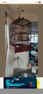 Te koop mooie houten vogelkooi, Ophalen of Verzenden, Zo goed als nieuw, Hout, Vogelkooi
